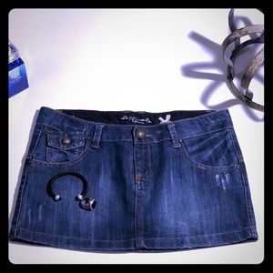 Denim Mini Skirt EUR 34/ US 2